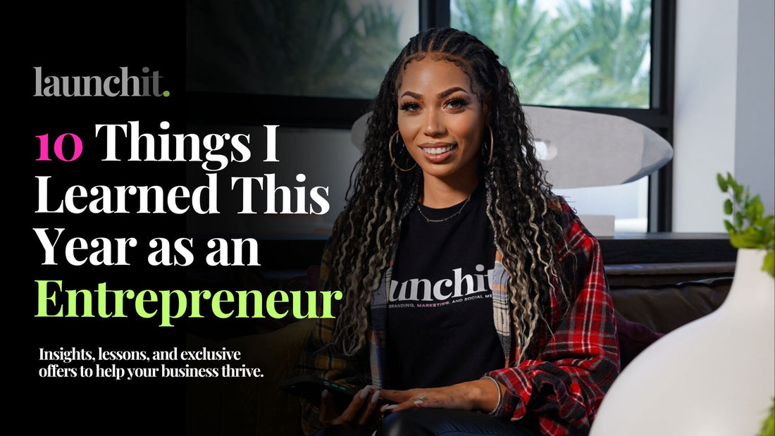 ✨ 10 Things I Learned This Year as an Entrepreneur