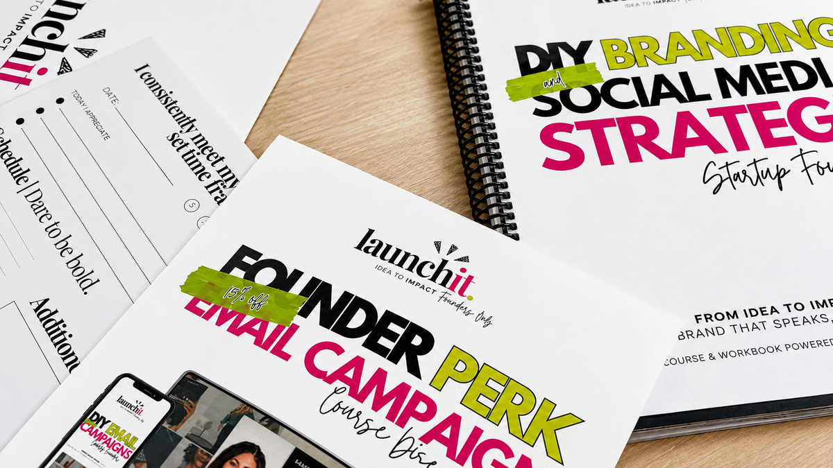DIY Branding and Social Media Strategy for Startup Founders: Workbook and Templates